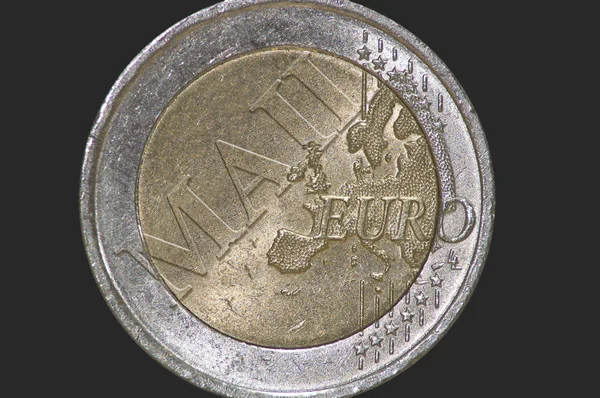 Moneda en euros 007 — Foto de Stock