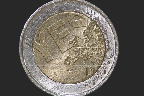 Монета евро 031 — стоковое фото