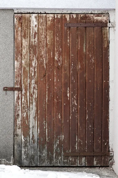 Old small wooden door 001 — Stock Photo, Image