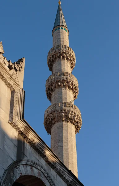 Nuova Moschea Minareto - Istanbul — Foto Stock