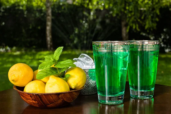 Mint lemonade — Stock Photo, Image
