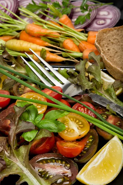 Grönsaker - 5 per dag — Stockfoto