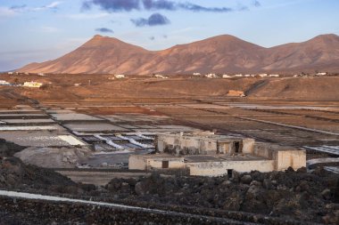 Lanzarote adasındaki Yaza 'da deniz suyu arıtma