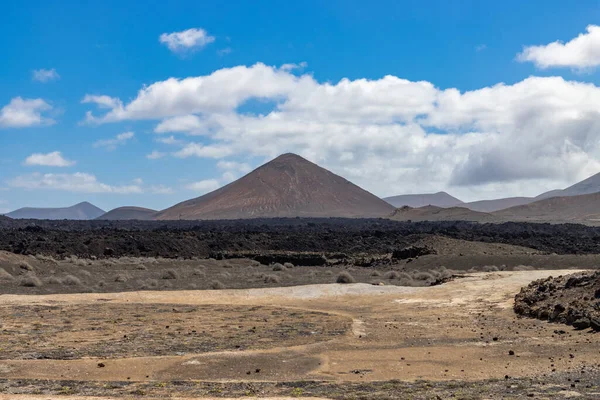 Vulkanisk Landskap Med Vacker Natur — Stockfoto