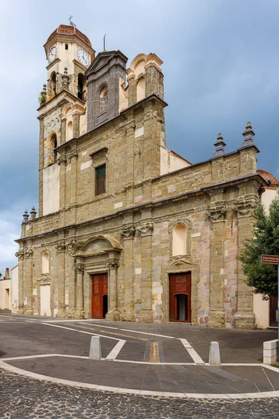 Church Our Lady Grace Sanluri Island Sardinia Italy Imagen de archivo