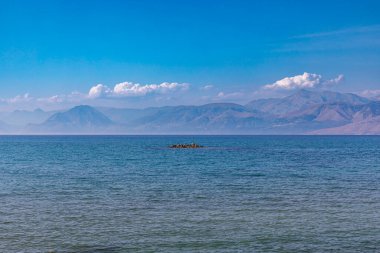 Yunan adasının kuzeyi Korfu