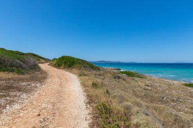 Korfu adasının kuzey kıyısı, Yunanistan
