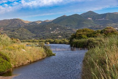 Korfu adasının kuzey kıyısı, Yunanistan