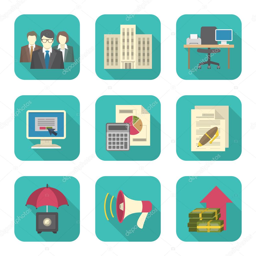 Business Costs Icons