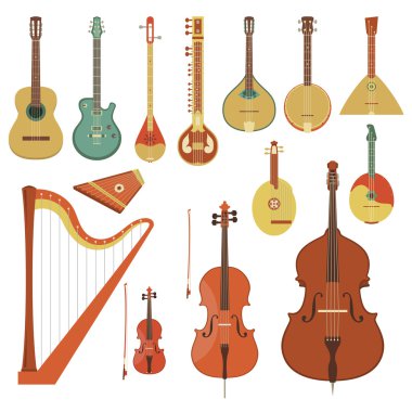 Stringed Musical Instruments clipart