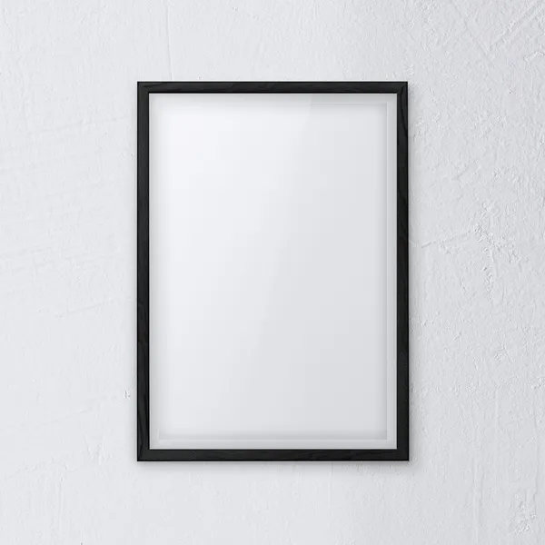 Frame muur wit — Stockfoto