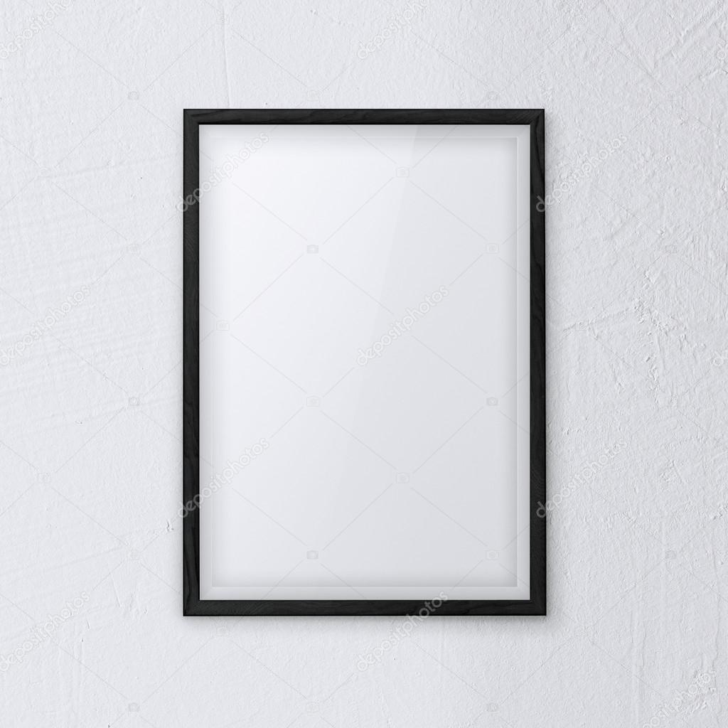 frame wall white