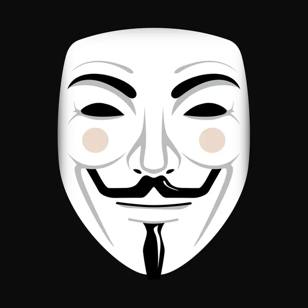 Анонимный вектор маски — стоковый вектор