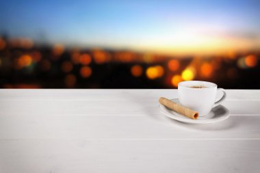 kahve bokeh peyzaj