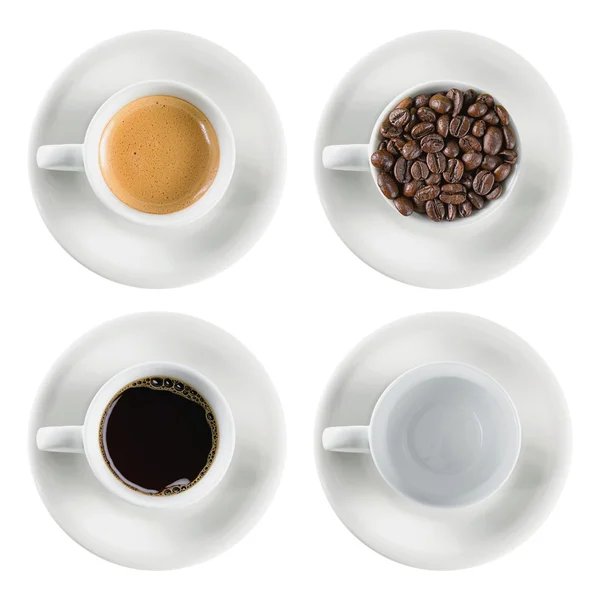 Ange kaffekopp isolerade — Stockfoto