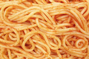 closeup spagetti makarna