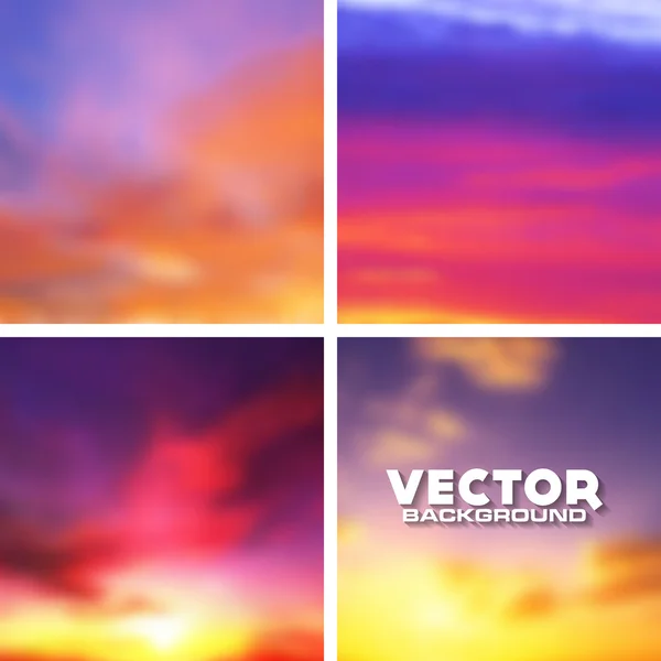 Abstraktní rozmazané vektorové pozadí — Stockový vektor