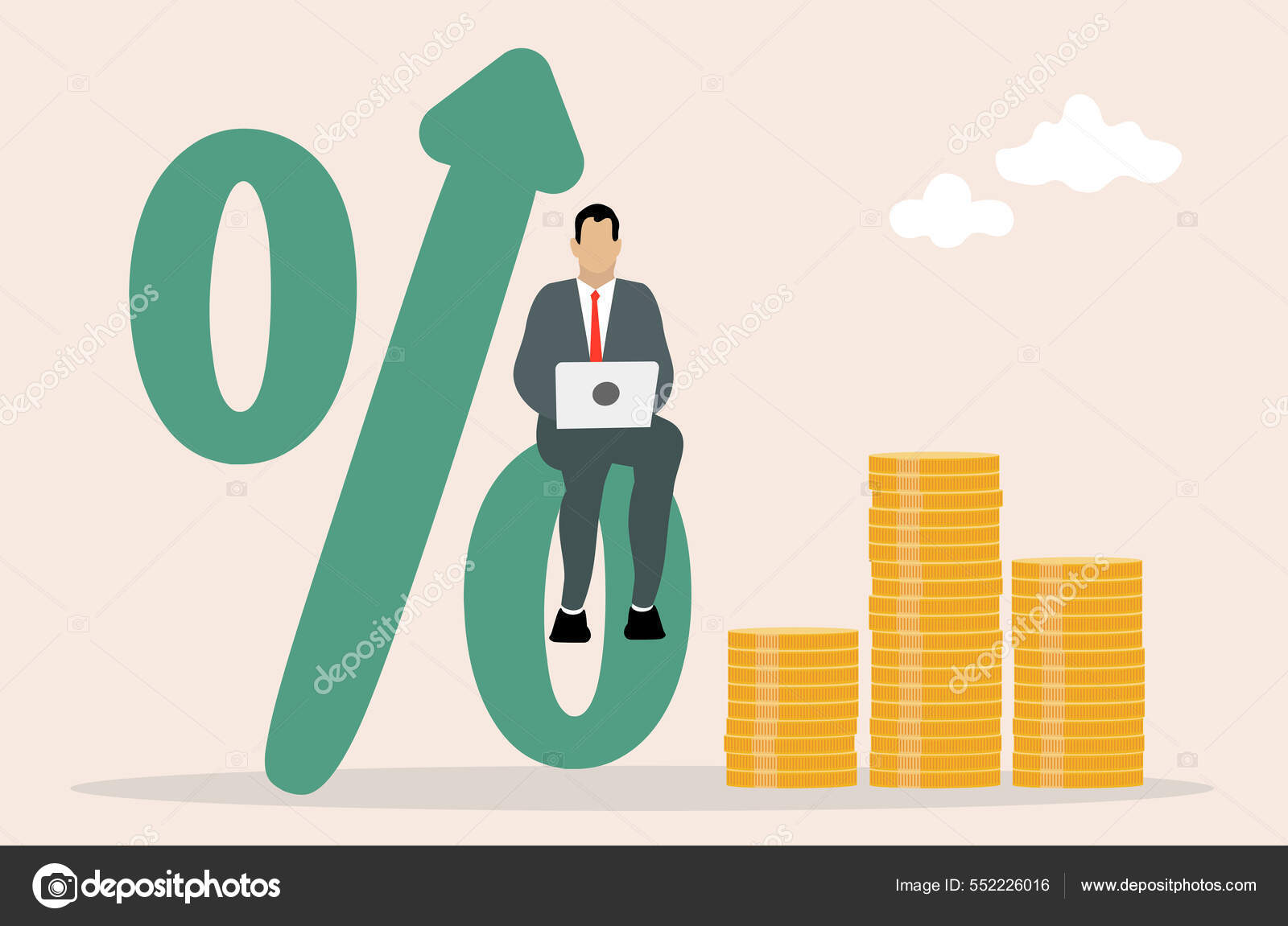 Interest Rate Concept Vector Format Stock Vector Image by ©Microstock77 ...