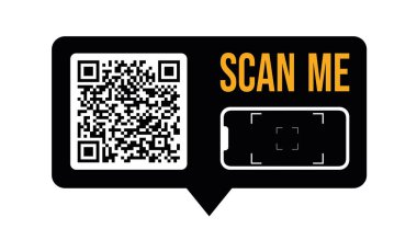 Qr kod simgesini vektör biçiminde tara