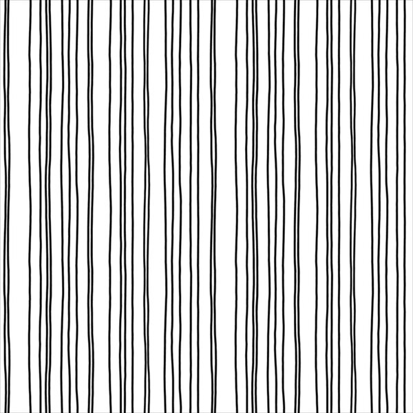 Seamless background. Black vertical lines isolated on a white background. Ethnic ornament. Texture for textiles, wrapping paper, upholstery and web. 
