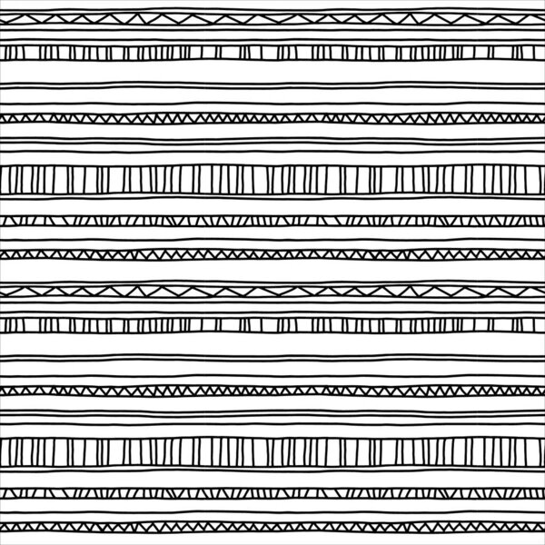 Seamless background. Black horizontal lines isolated on white background. Ethnic ornament. Texture for textiles, wrapping paper, upholstery and web.