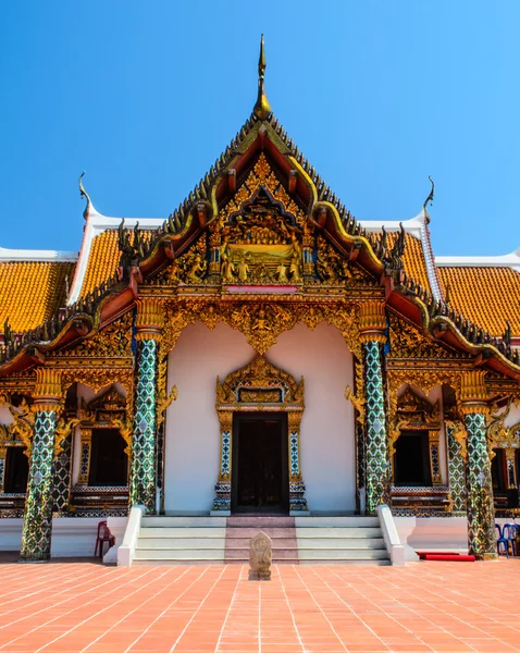 Traditionella thailändska templet stil målning konst — Stockfoto