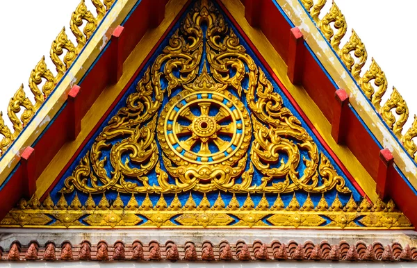 Toit temple thaïlandais — Photo