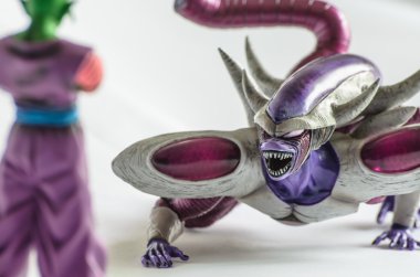 Bangkok - Şubat 11: dragonball eylem firgre model Tayland