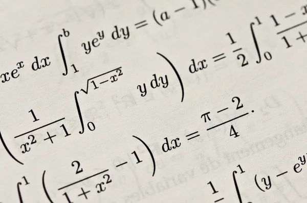 Matemática — Fotografia de Stock