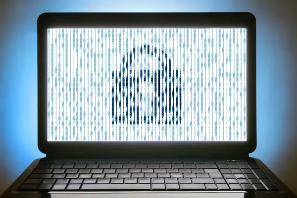 Digitale Sicherheit — Stockfoto