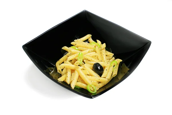 Penne al oglio — Stok fotoğraf