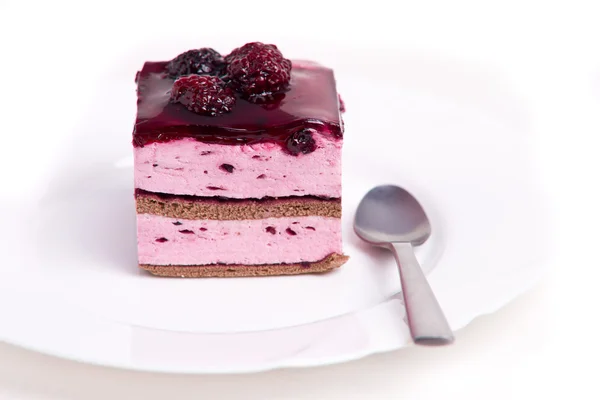 Blackberry cake — Stock Photo, Image