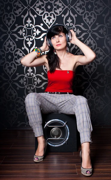 Sexy dj — Stockfoto