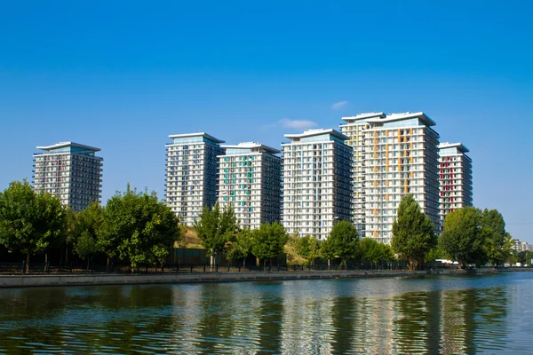 Apartment buildings — Stock Photo, Image