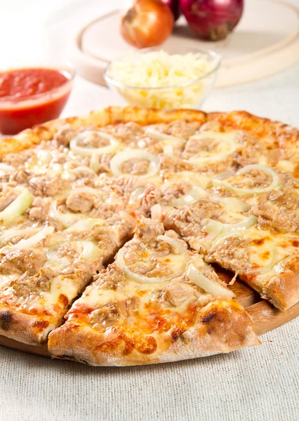 Pizza — Stockfoto