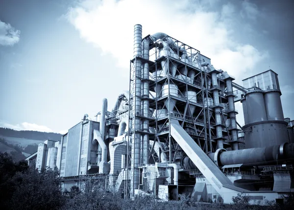 Cement factory — Stock Photo, Image