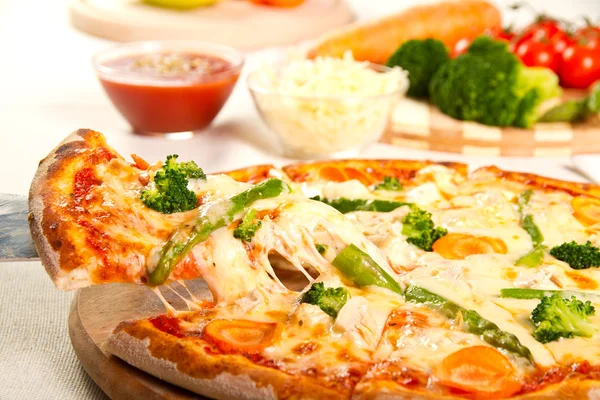 La pizza — Foto de Stock