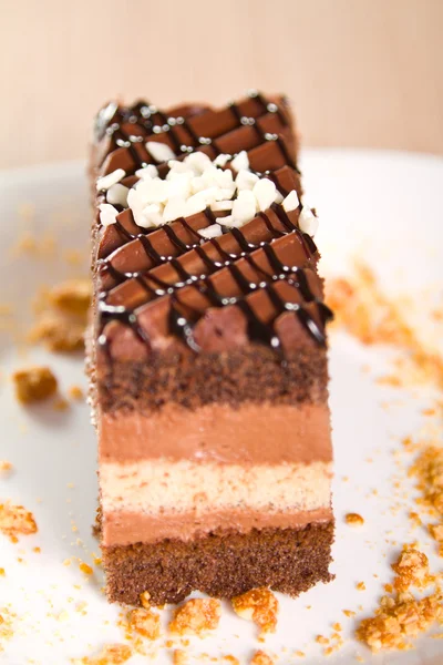 Torta al cioccolato — Foto Stock