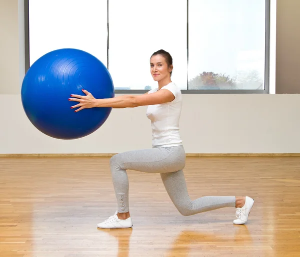 In de sportschool — Stockfoto