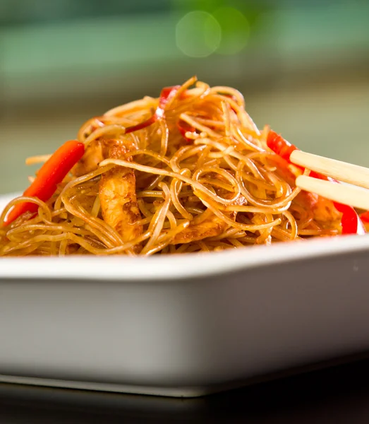 Tagliatelle di riso — Foto Stock