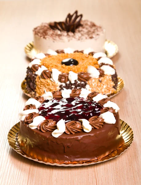 Torta al cioccolato — Foto Stock