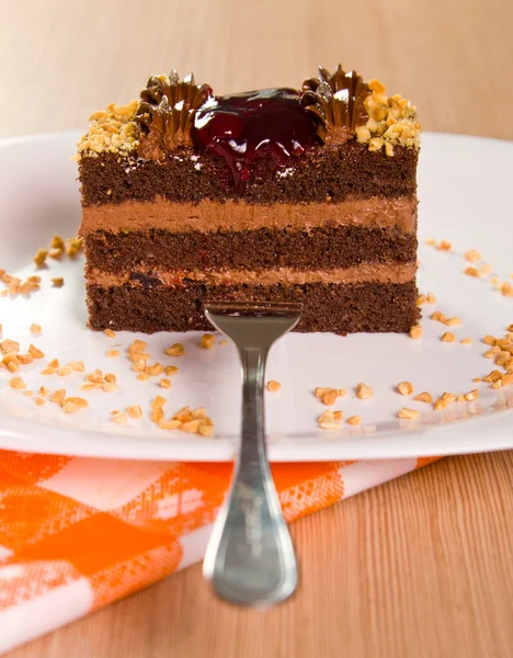 Chocoladecake — Stockfoto