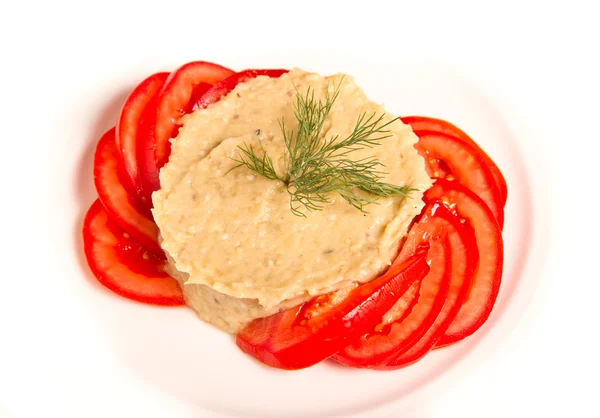 Insalata di melanzane — Foto Stock