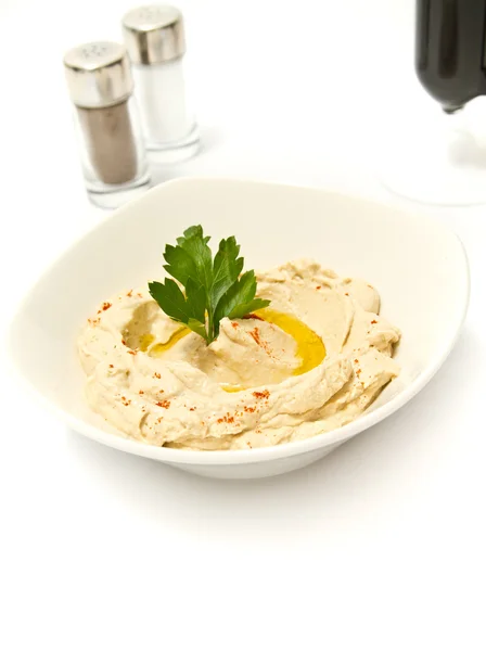 Hummus — Stockfoto