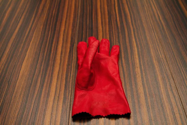 Red glove — Stock Photo, Image