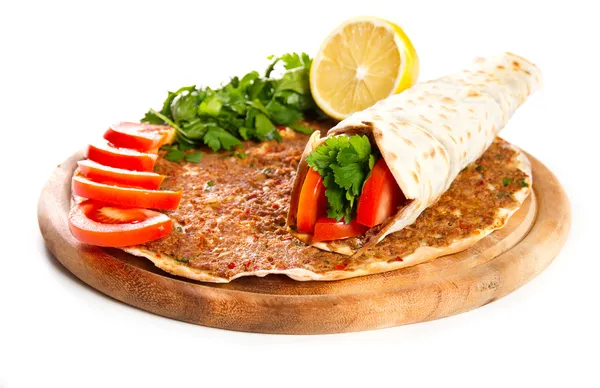 Lahmacun. — Fotografia de Stock