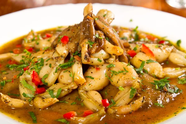 Frog legs stew — Stock Photo, Image