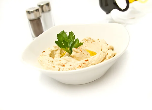 Hummus — Stockfoto