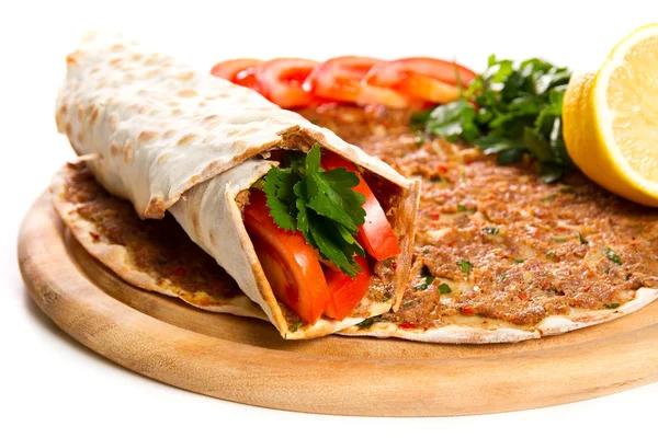 Lahmacun. — Fotografia de Stock