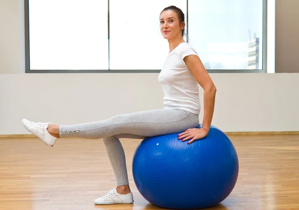 På gymmet — Stockfoto